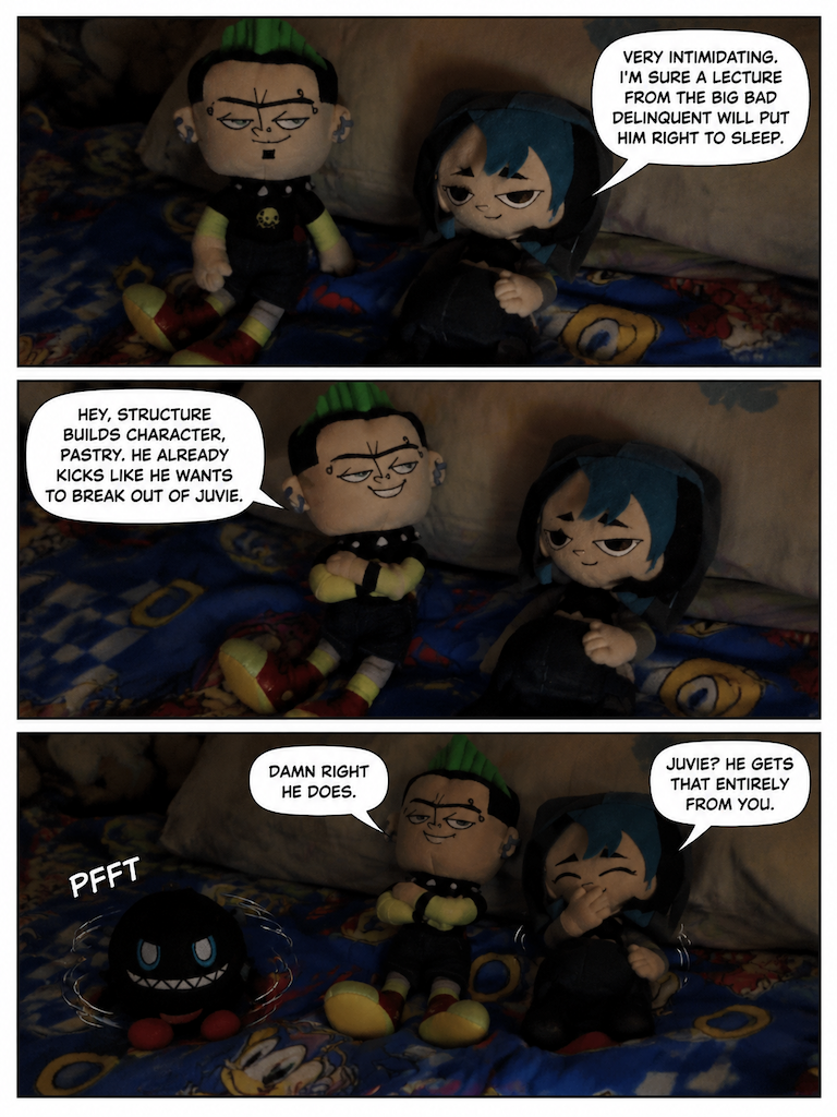 Nighttime Kicks and Heather Tricks (page 3 of 4)