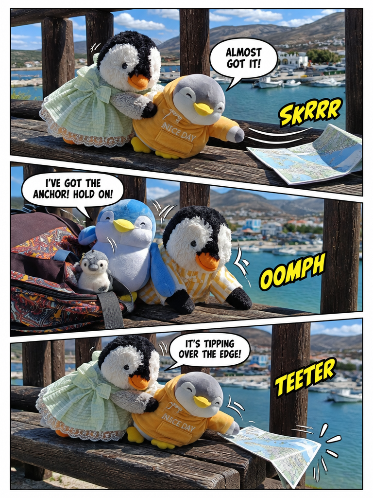 Three Penguin Siblings: The Harbor Breeze Heist (page 2 of 4)