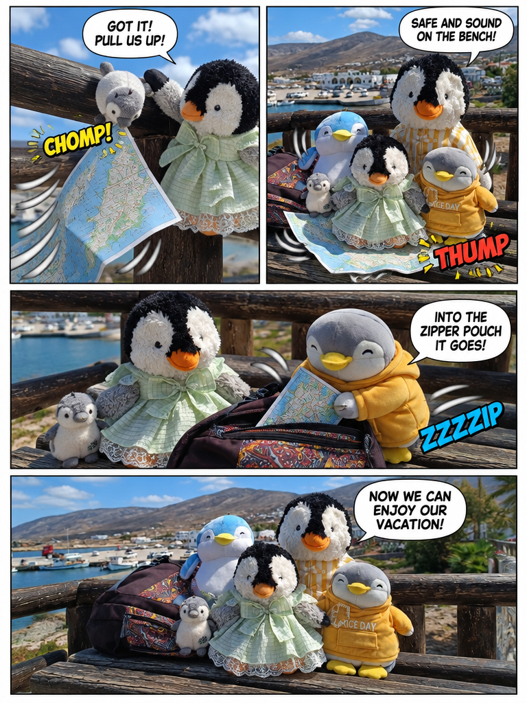 Three Penguin Siblings: The Harbor Breeze Heist (page 4 of 4)