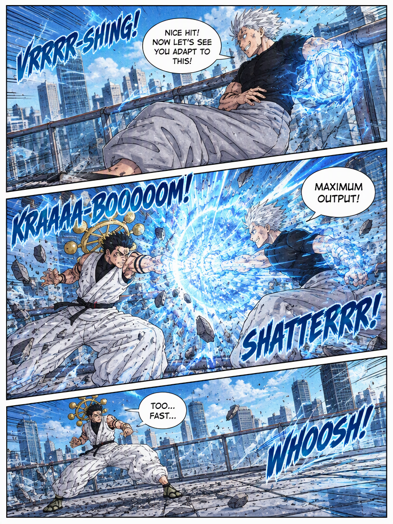 Clashing black flash (page 3 of 4)