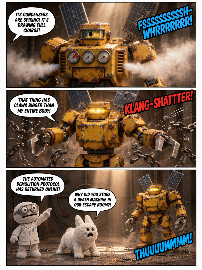 Awakening of the Sun-Forged Mech (page 2 of 4)