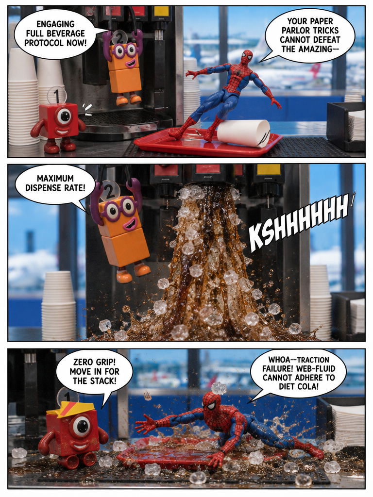 The Amazing Spiderman 5.5: The Countertop Showdown (page 2 of 4)