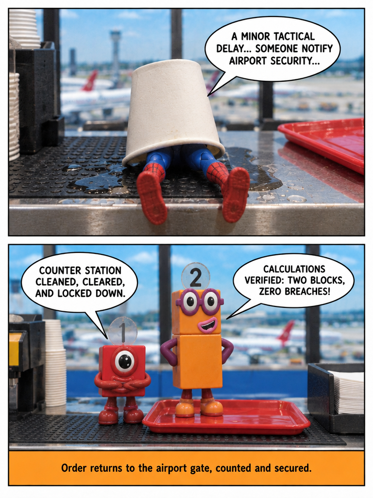 The Amazing Spiderman 5.5: The Countertop Showdown (page 4 of 4)