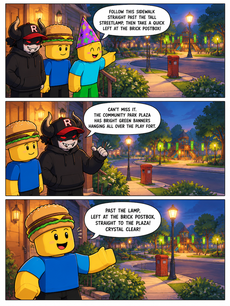 A Visitor with a Burger Hat (page 3 of 4)