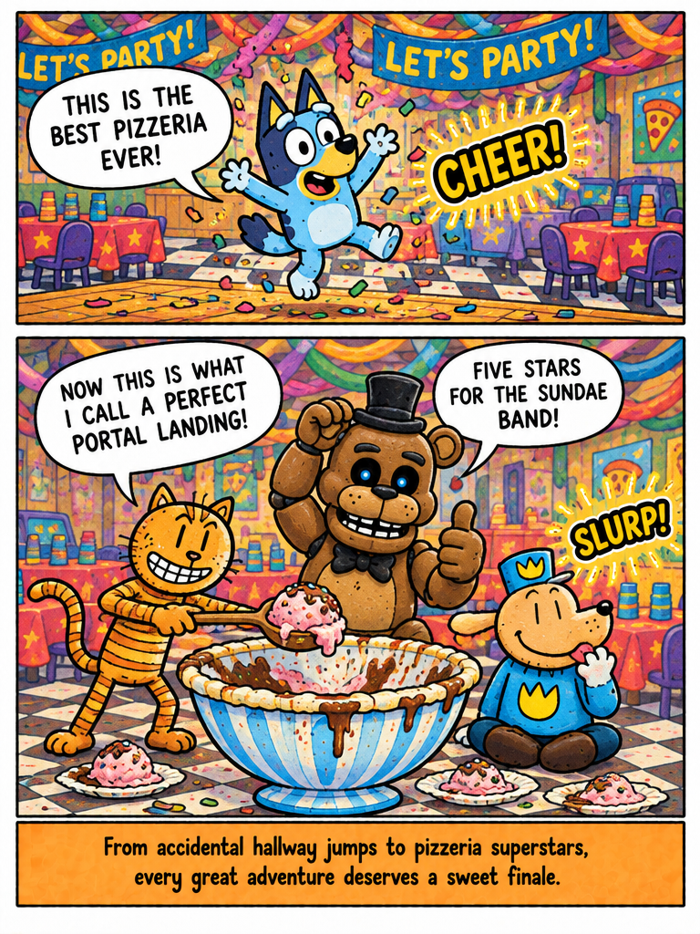 Dog Man: Portal Jump to Freddy's! (page 4 of 4)