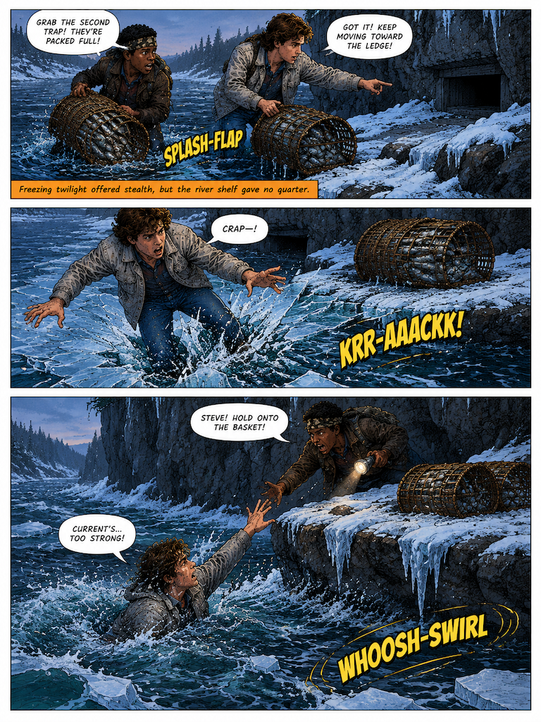 Hunger at the River Weir (page 2 of 4)