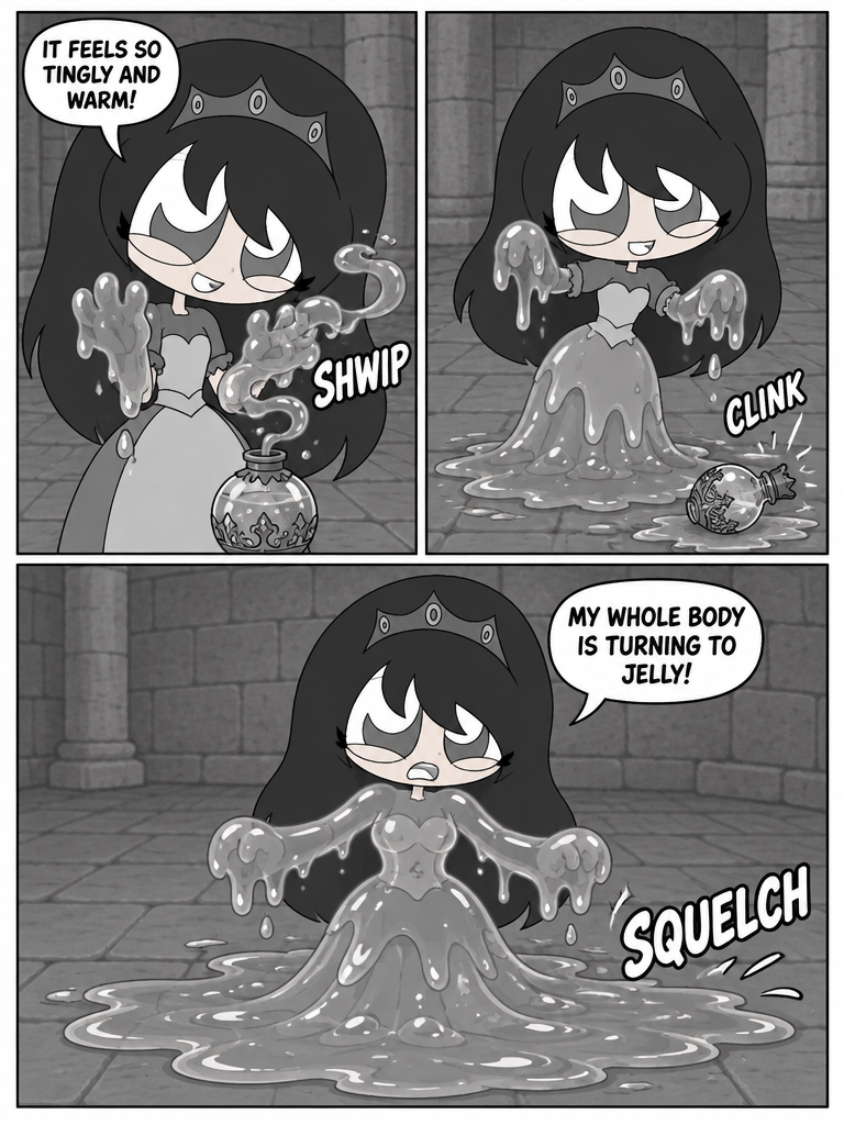 Princess Lamar's Wereslime Awakening (page 2 of 4)