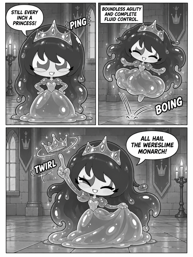 Princess Lamar's Wereslime Awakening (page 4 of 4)