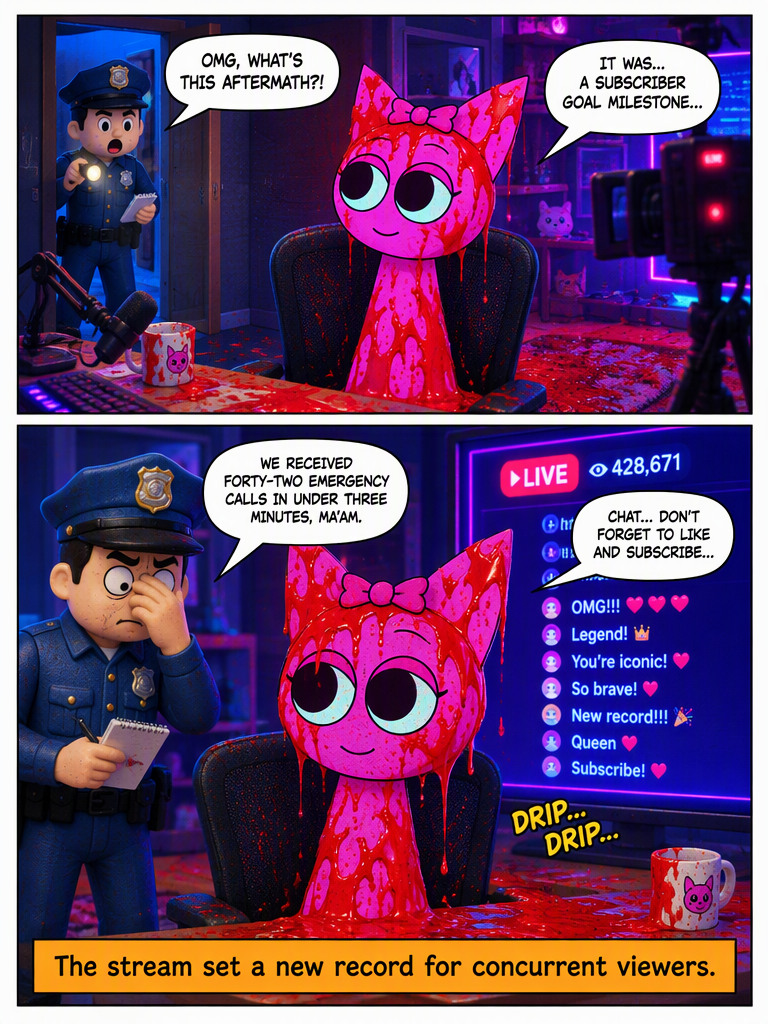 Pinki's Stream Stunt (page 4 of 4)