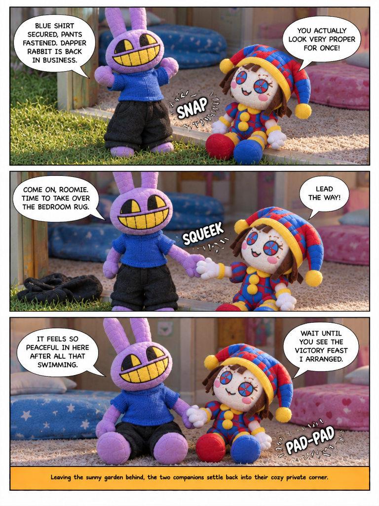 Towels, Takeout, and Playtime (page 2 of 4)