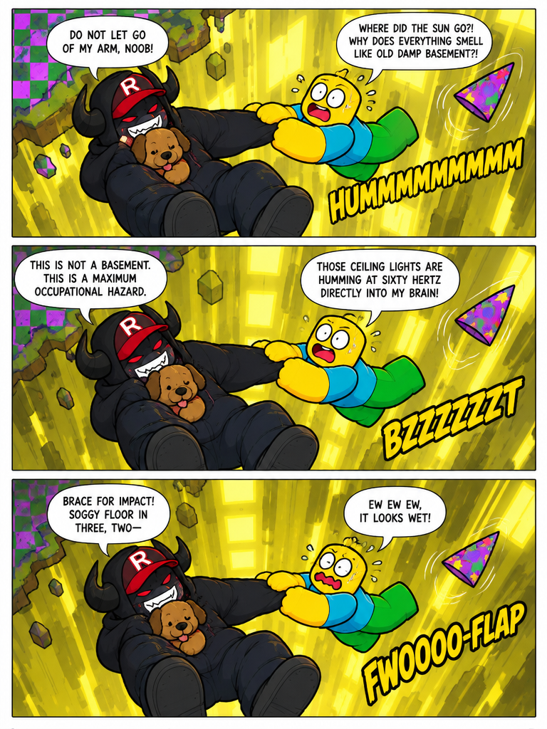 Noclipped into the Yellow Infinite (page 2 of 4)