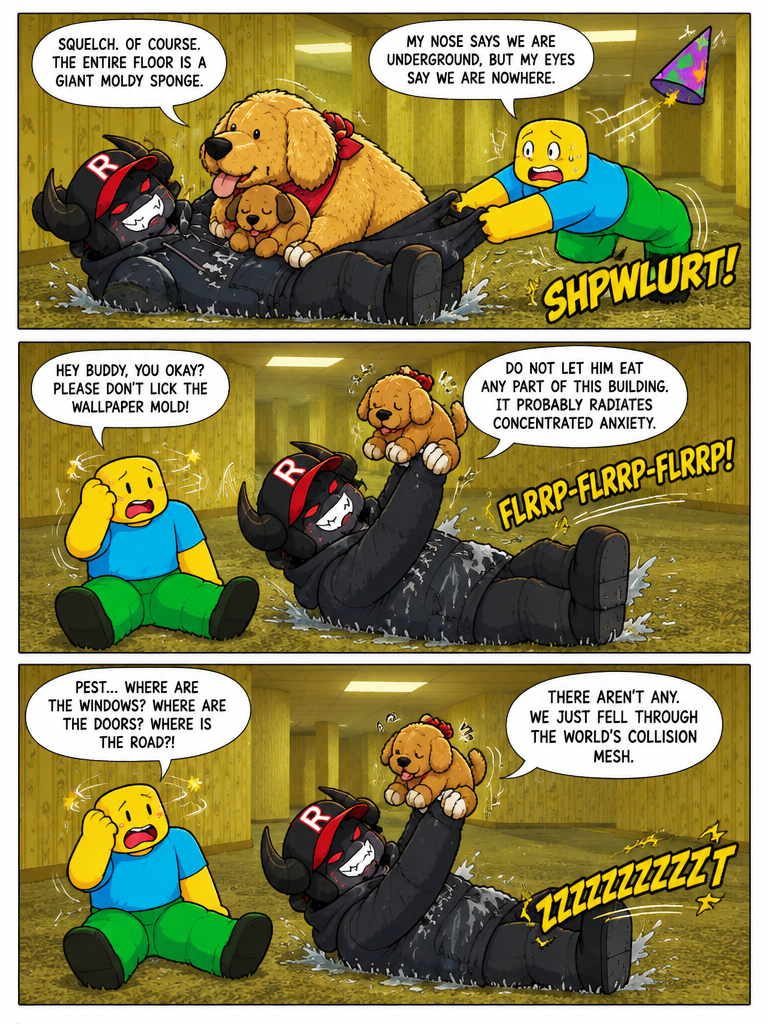 Noclipped into the Yellow Infinite (page 3 of 4)