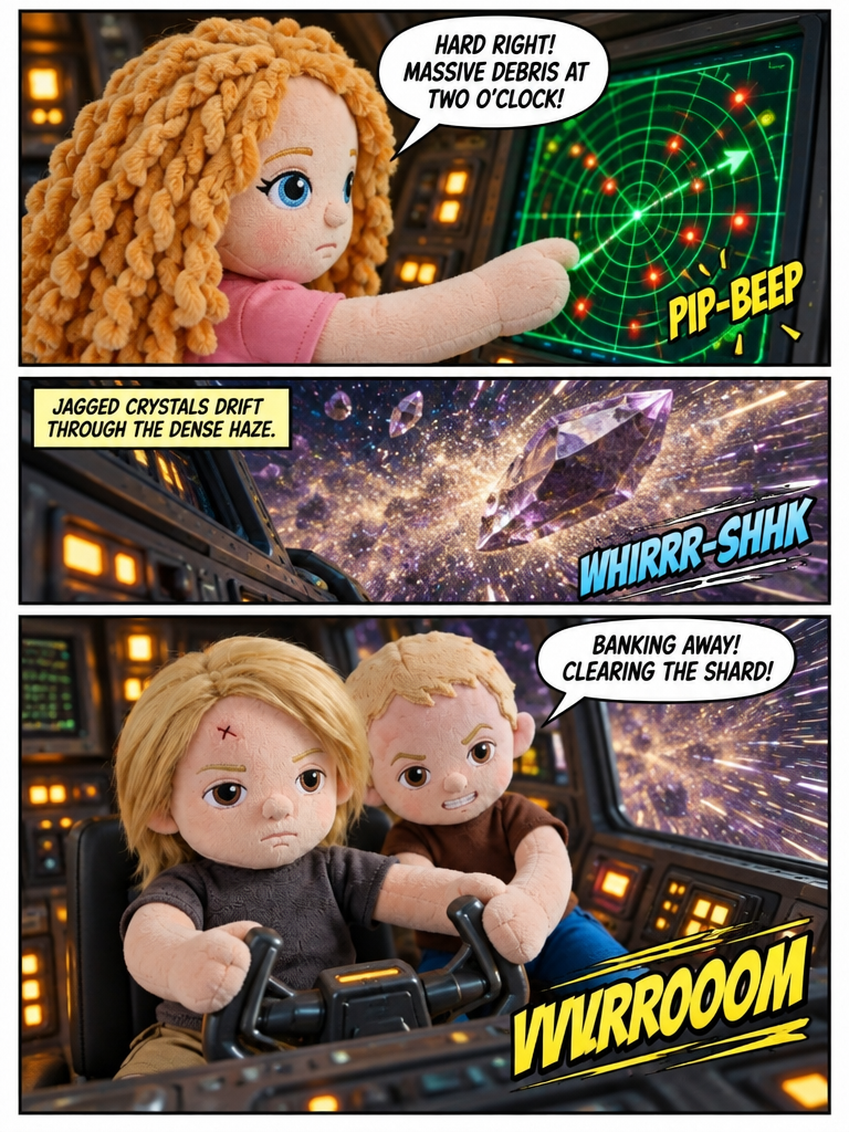 Through the Stardust Swarm (page 2 of 4)
