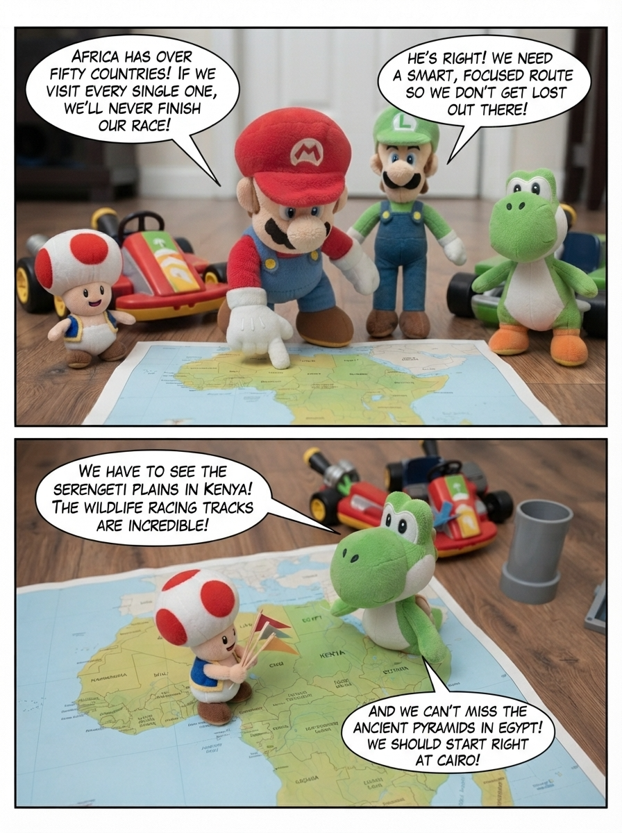 A New Journey: Africa Begins (page 5 of 8)