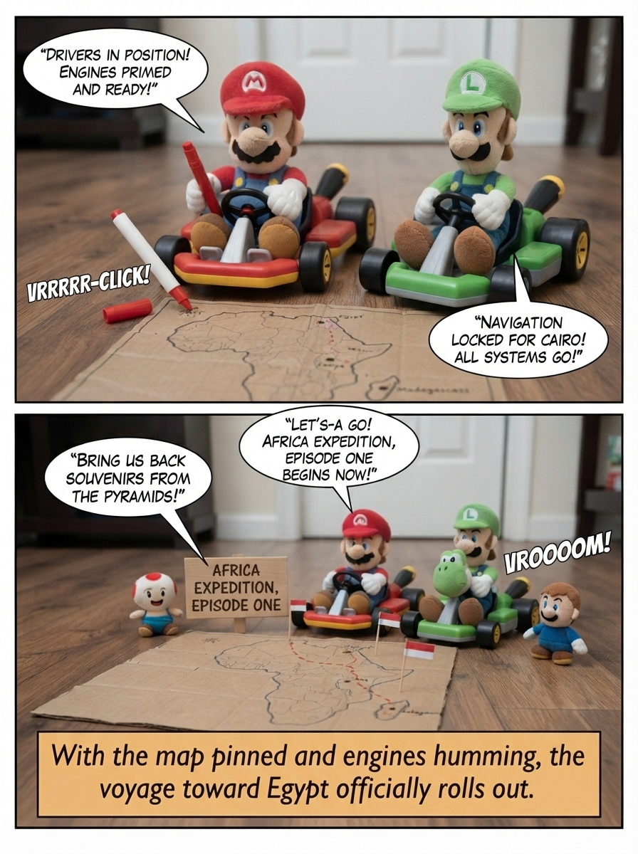 A New Journey: Africa Begins (page 8 of 8)