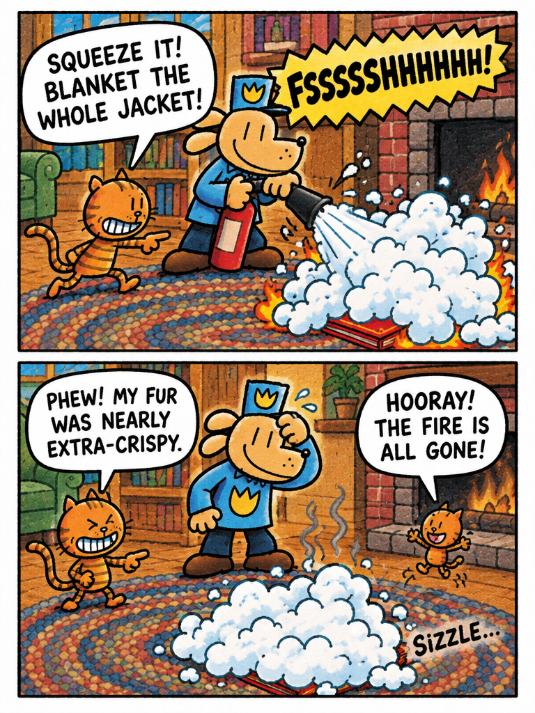 Dog Man: Fire on the Shelf! (page 3 of 4)