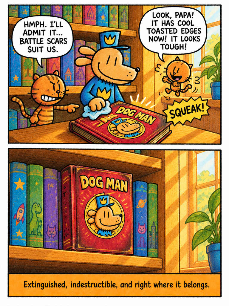 Dog Man: Fire on the Shelf! (page 4 of 4)