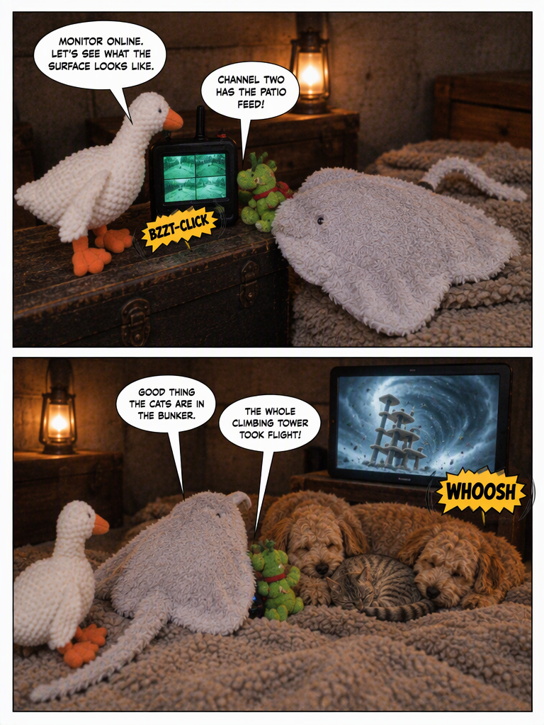 Evacuation to the Bunker (page 5 of 12)