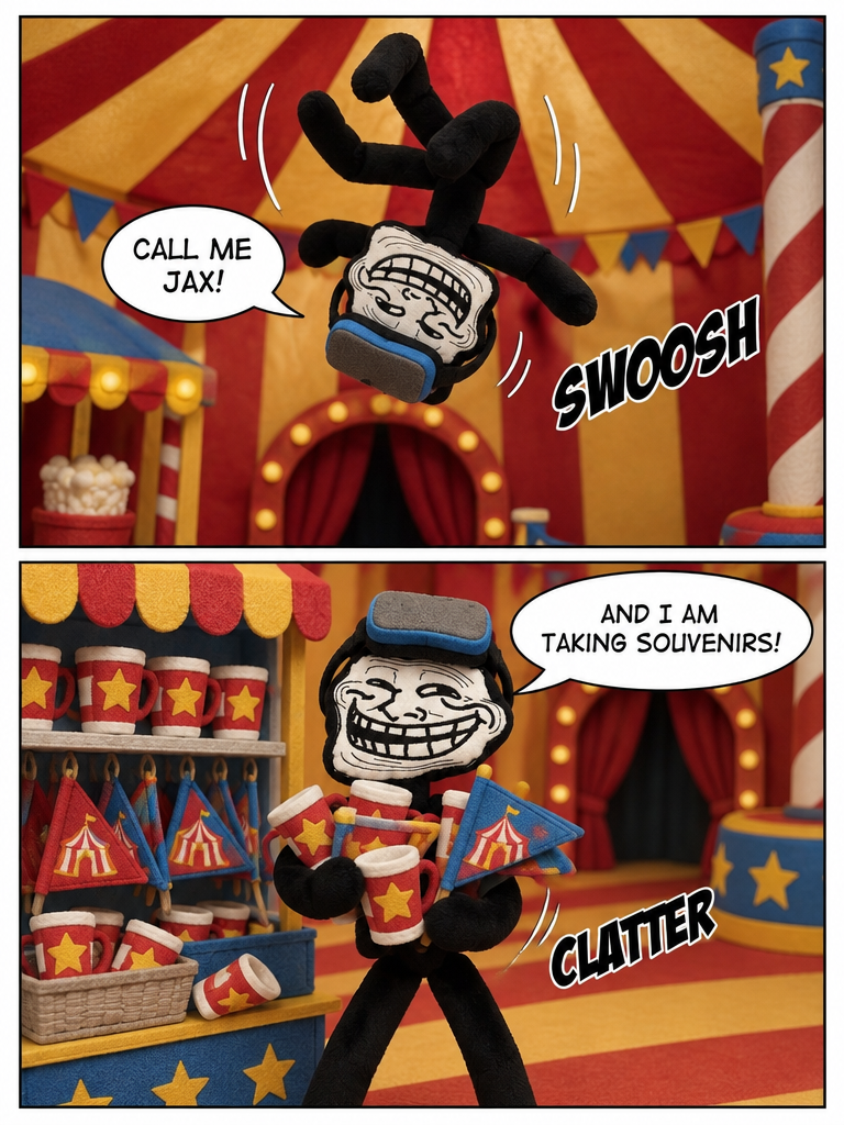 A Digital Circus Mishap (page 2 of 4)