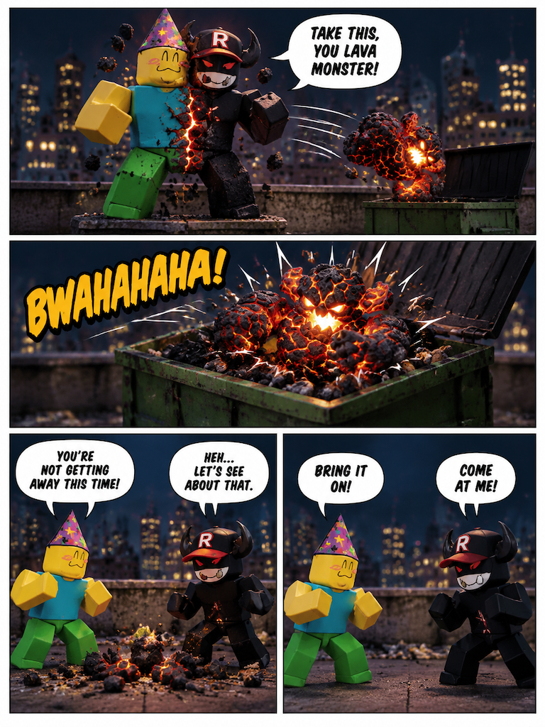 Revenge of the Magma King (page 3 of 4)