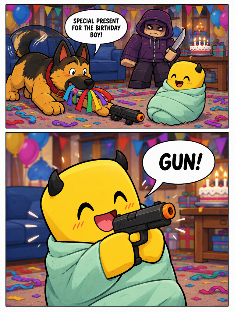 Baby Noob's Birthday Surprise (page 3 of 12)