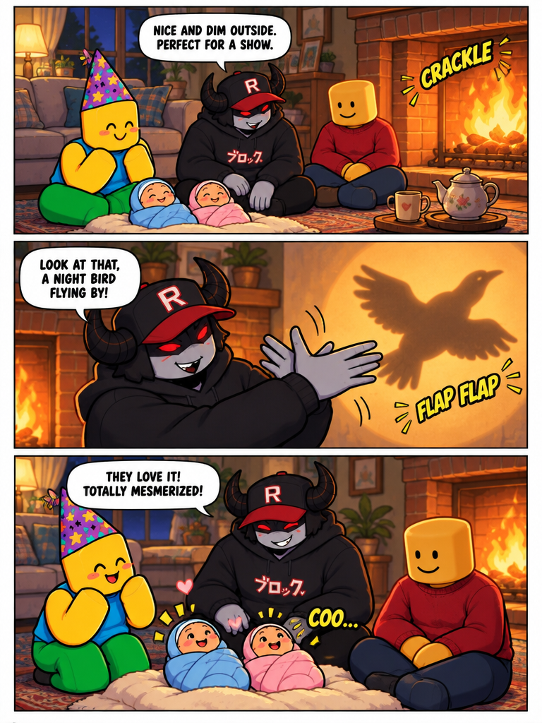 Bedtime Silhouettes (page 2 of 4)