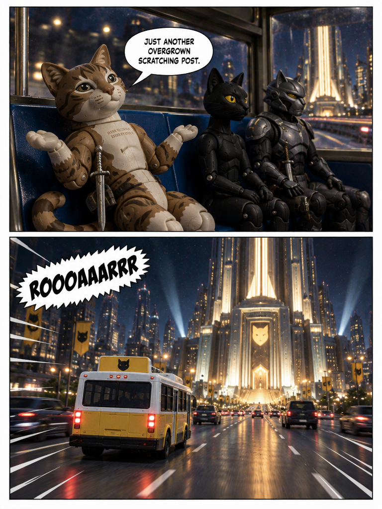 Arrival in Cat City (page 3 of 4)