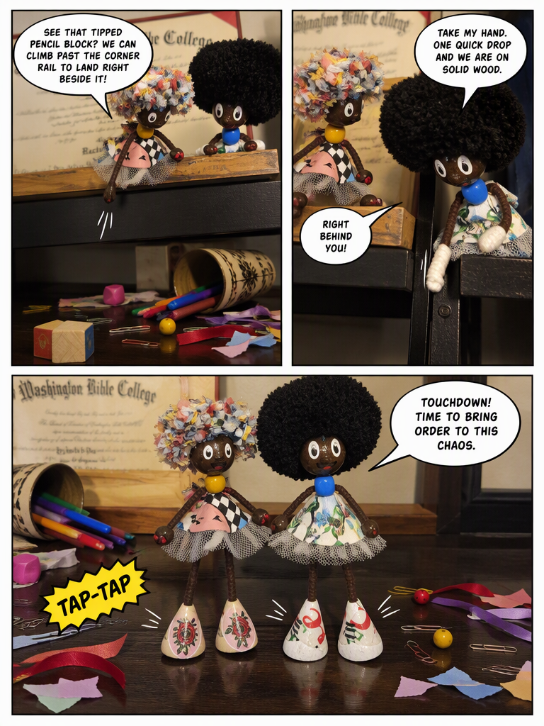 Little Ladies Desk Rescue (page 2 of 8)