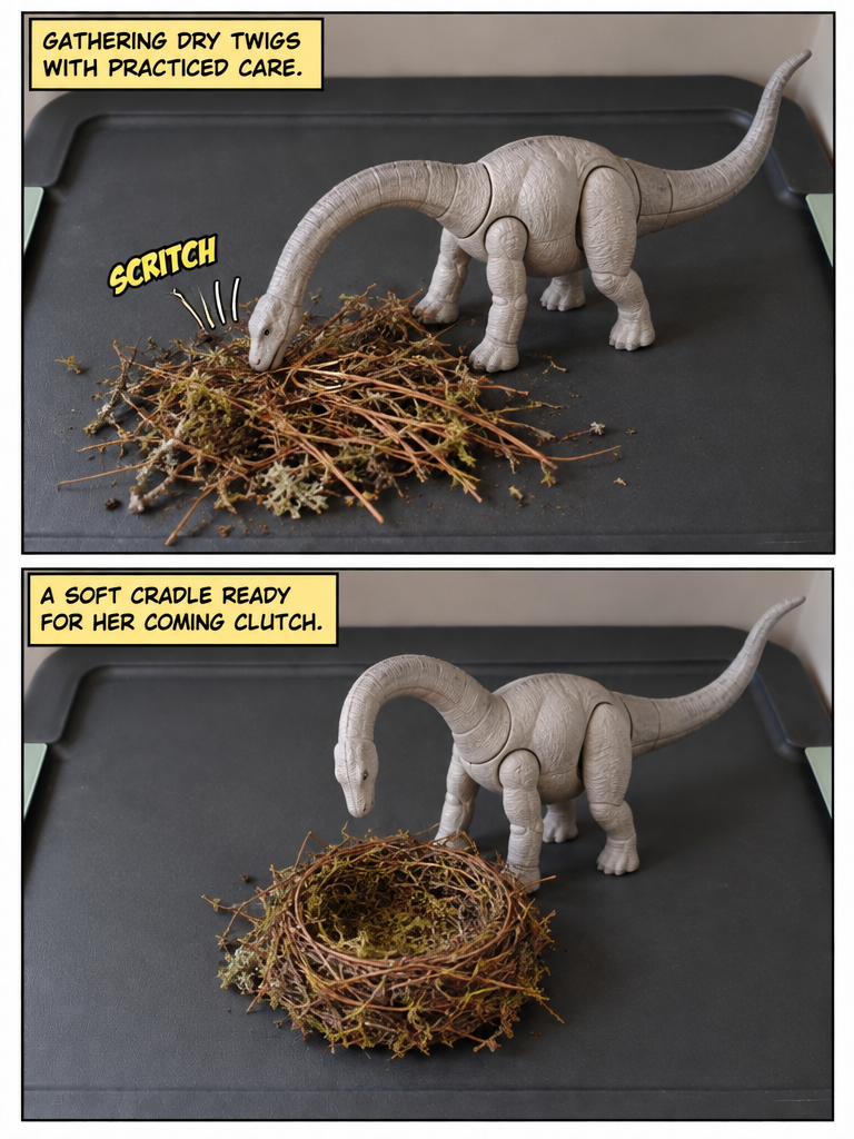 Littlefoot Mother Dinosaur Nesting (page 2 of 4)