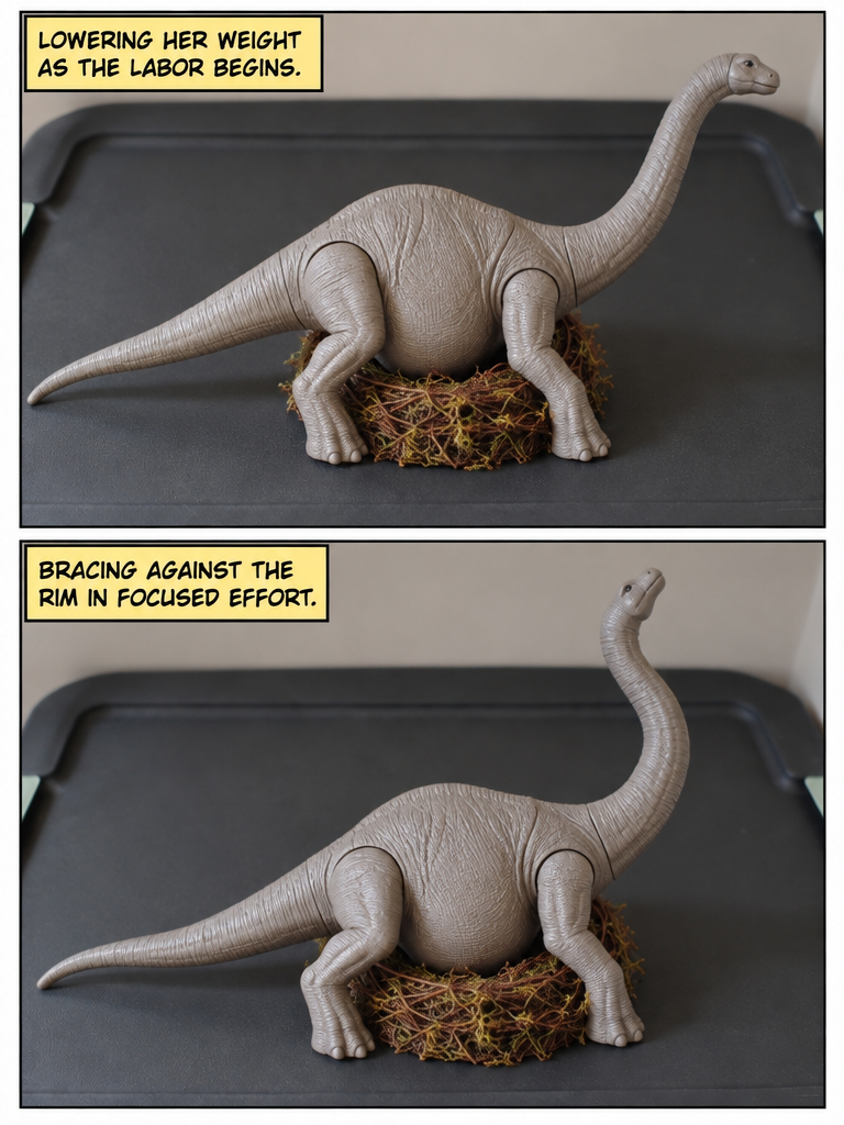 Littlefoot Mother Dinosaur Nesting (page 3 of 4)