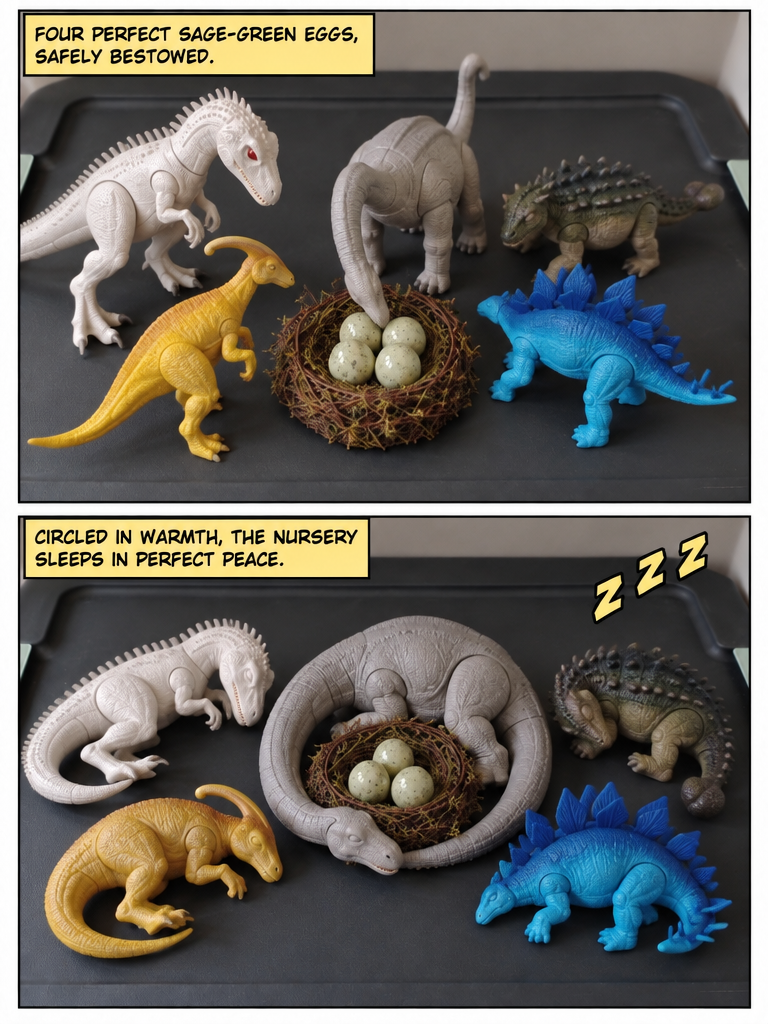 Littlefoot Mother Dinosaur Nesting (page 4 of 4)
