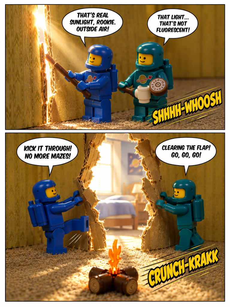 Through the Cardboard Horizon (page 2 of 4)