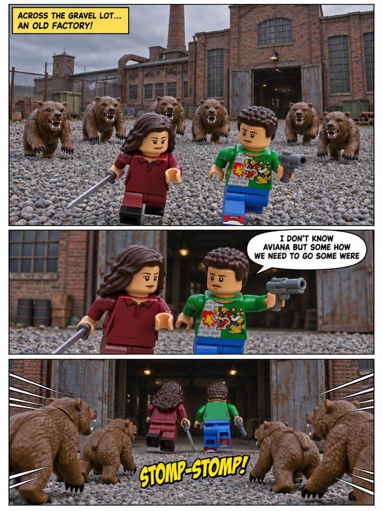 The Creepy Bear Chase Part 3 (page 3 of 4)