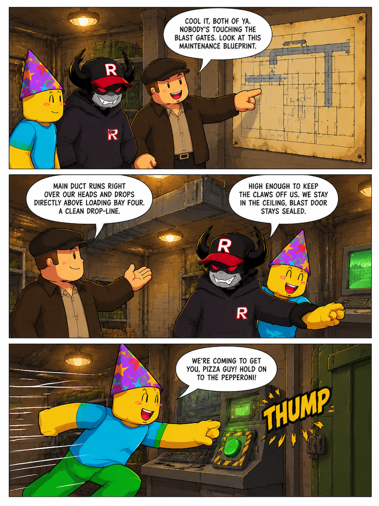 Through the Service Ducts (page 2 of 4)