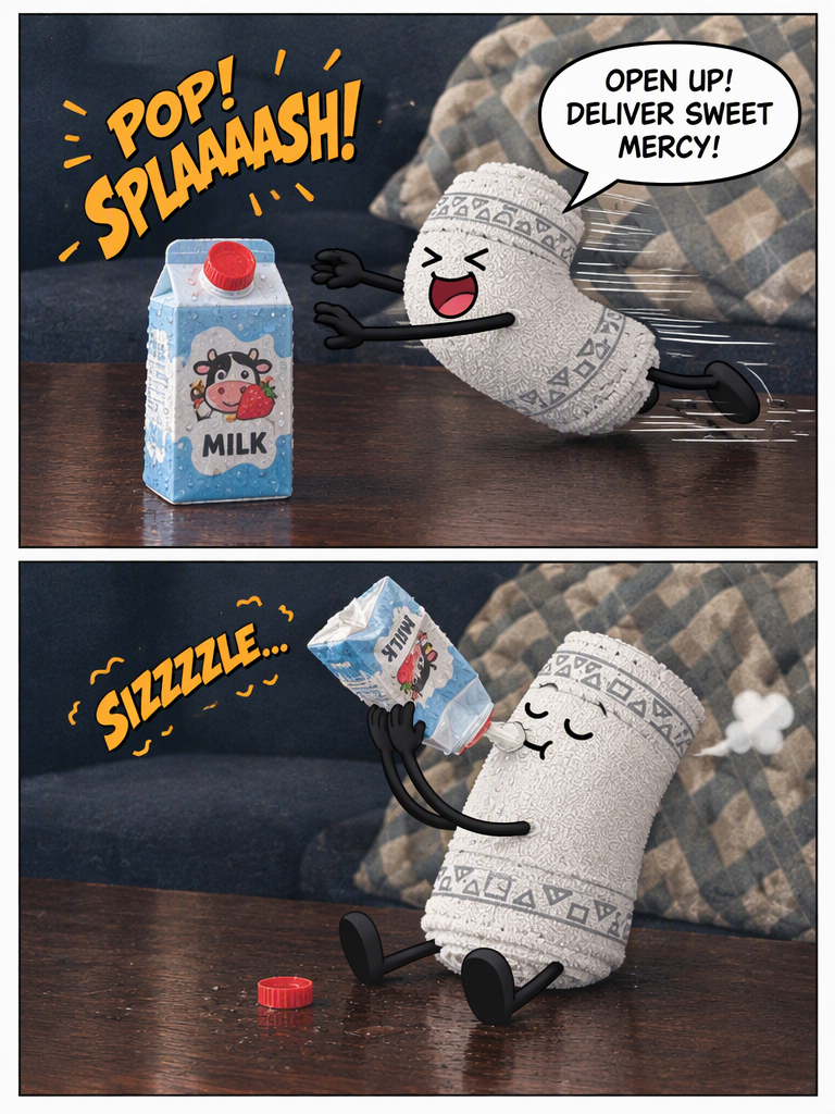 Fiery Hiccups and the Cold Milk Cure (page 3 of 4)