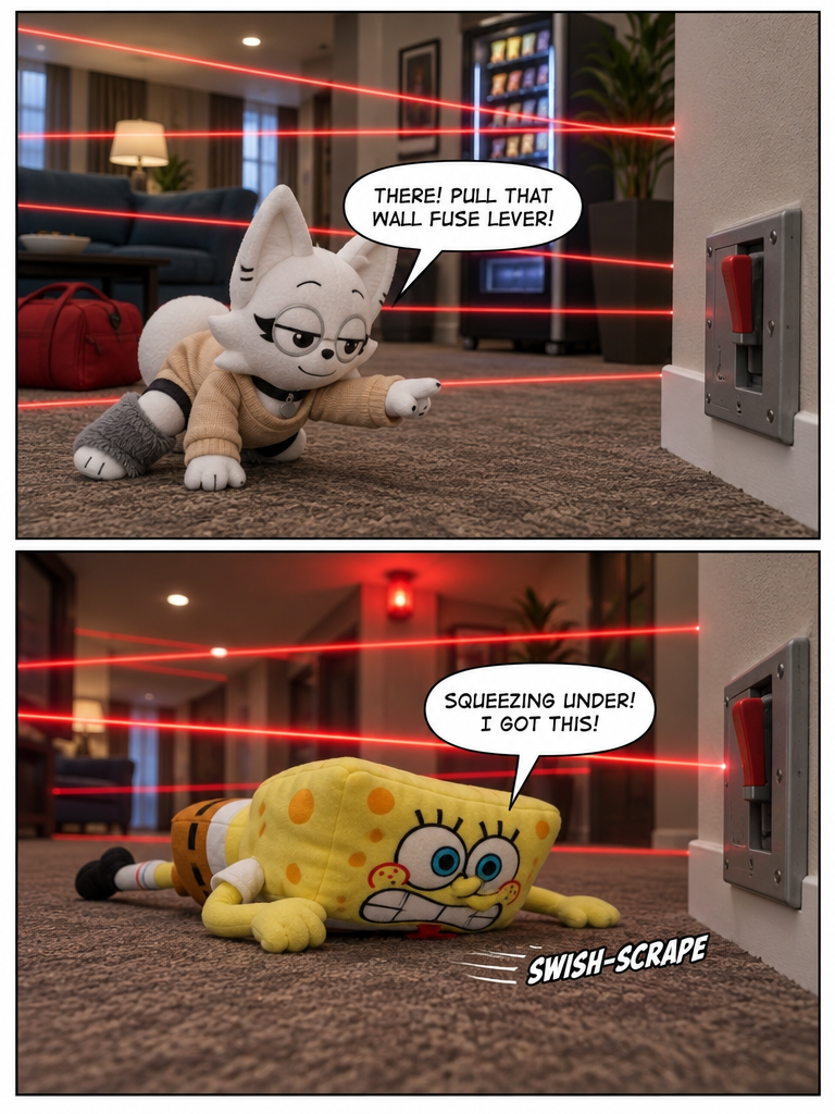 Laser Grid Lockdown (page 2 of 4)