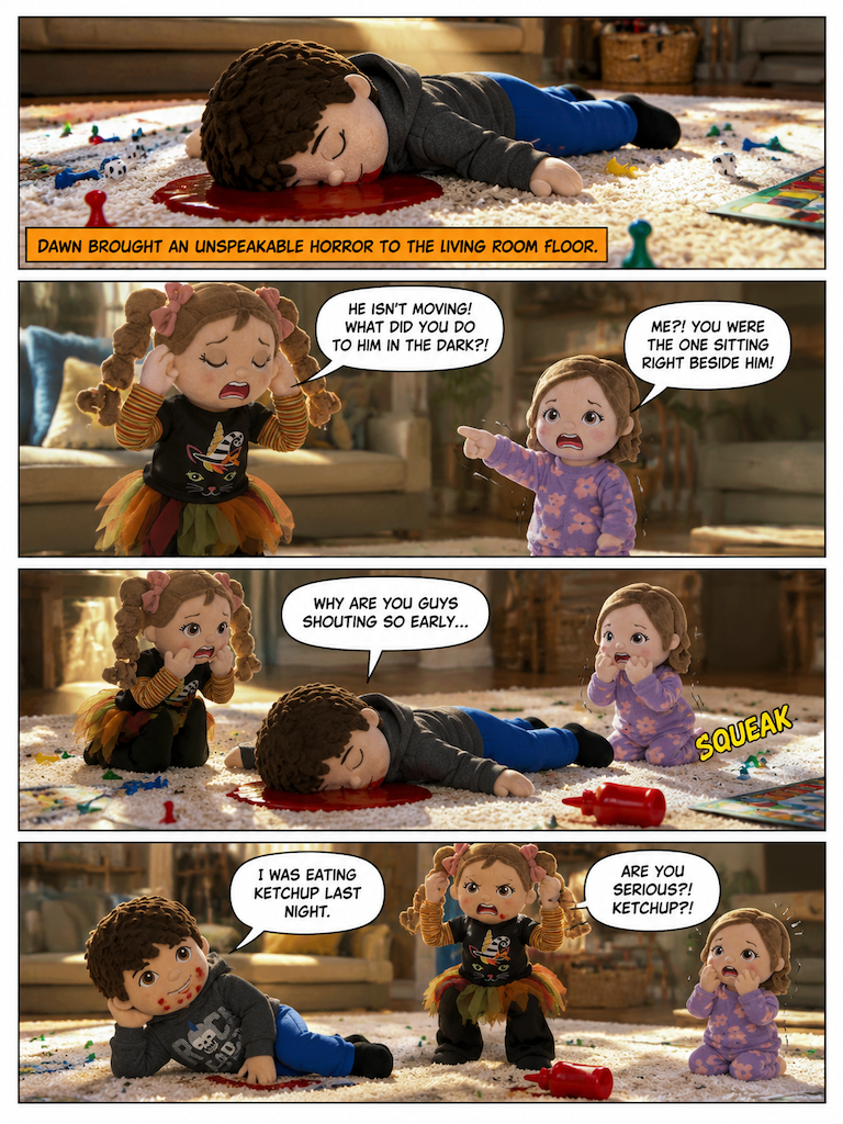 The Midnight Mystery on the Carpet (page 2 of 4)