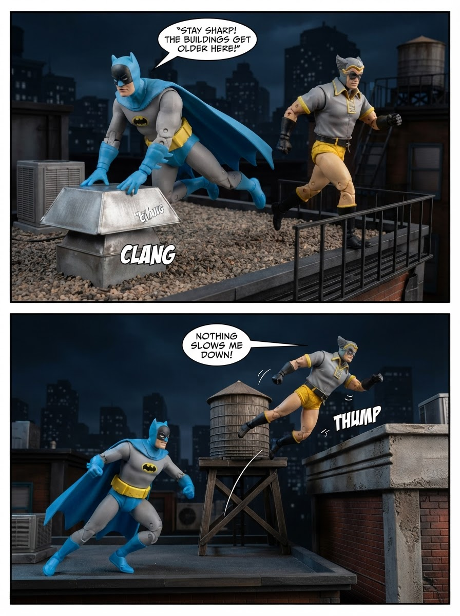 Batman Vs Nite Owl - A Leap into Alliance 💬Comic Story ;part2 (page 2 of 4)