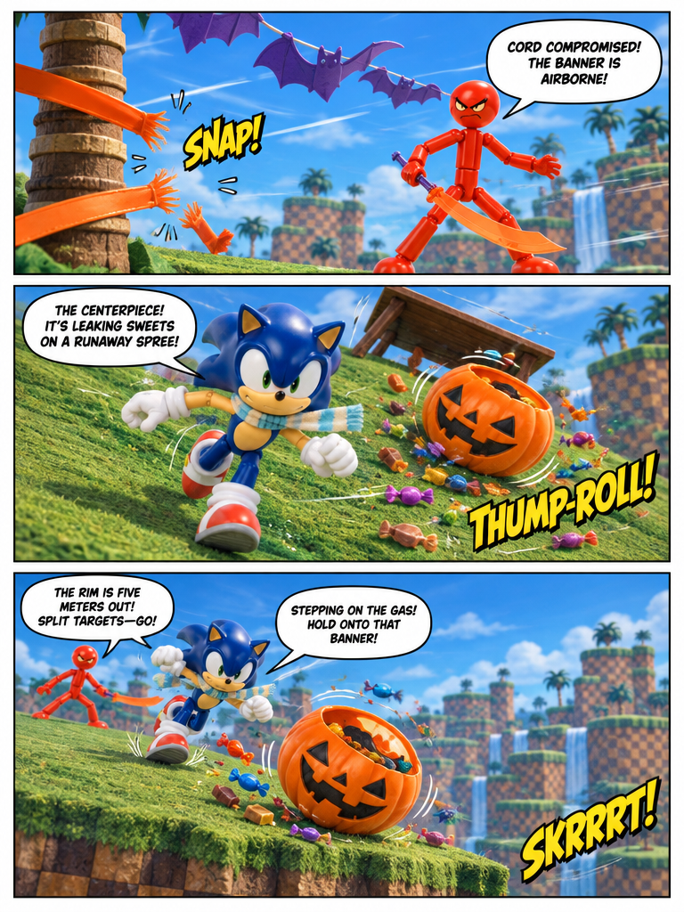 The Adventures of Red and X: Halloween Party (page 2 of 4)