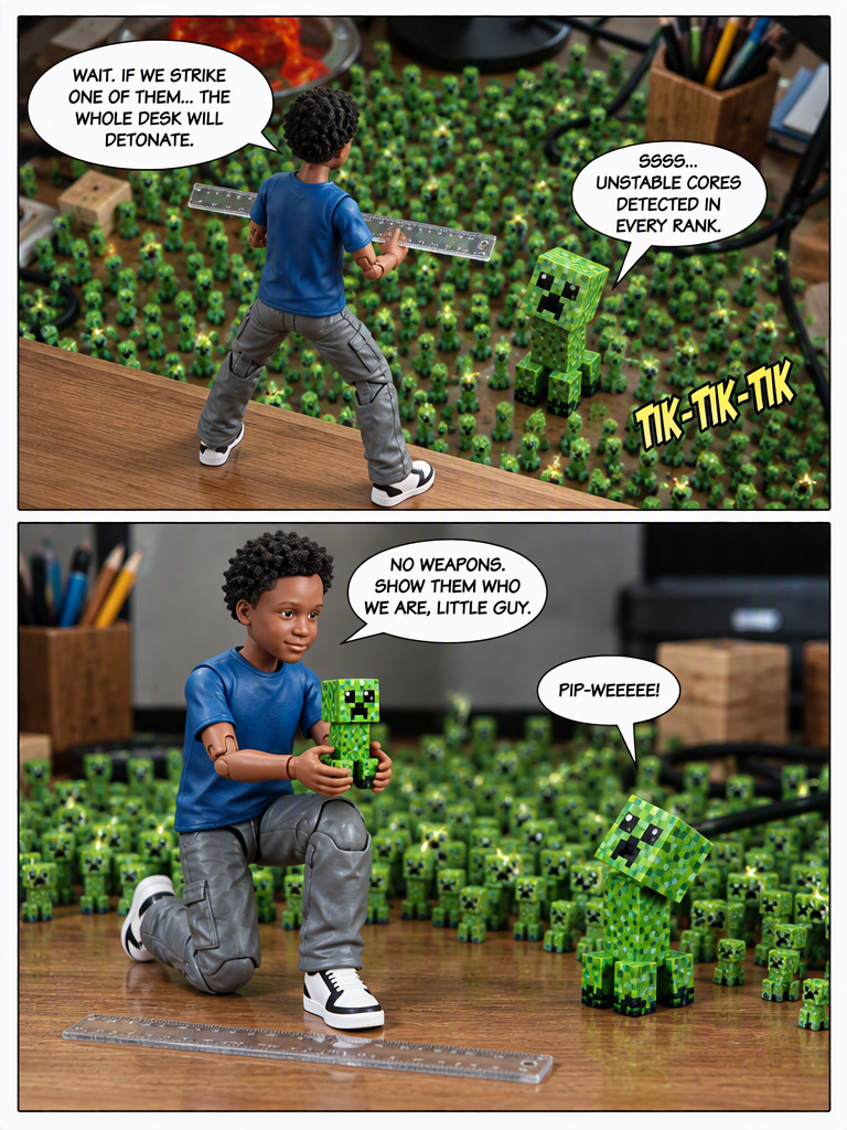 The Swarm of the Green Pixels (page 2 of 4)