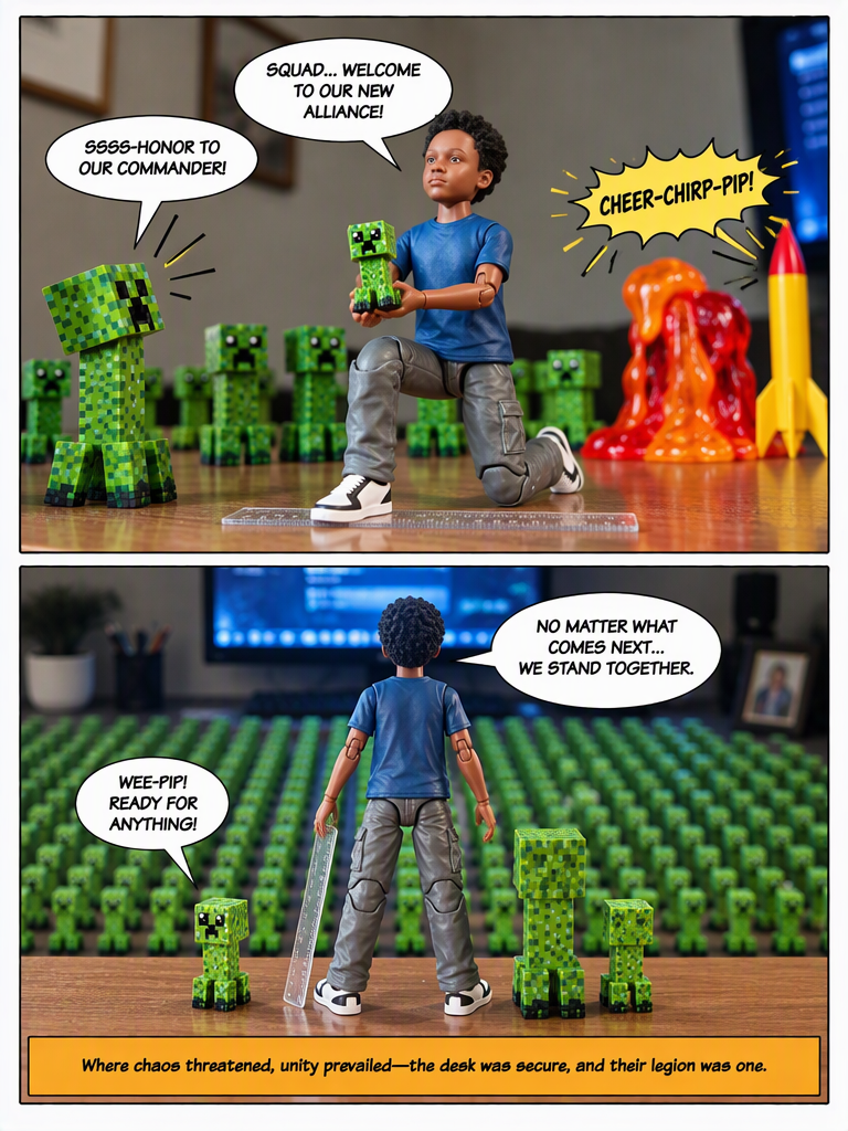 The Swarm of the Green Pixels (page 4 of 4)