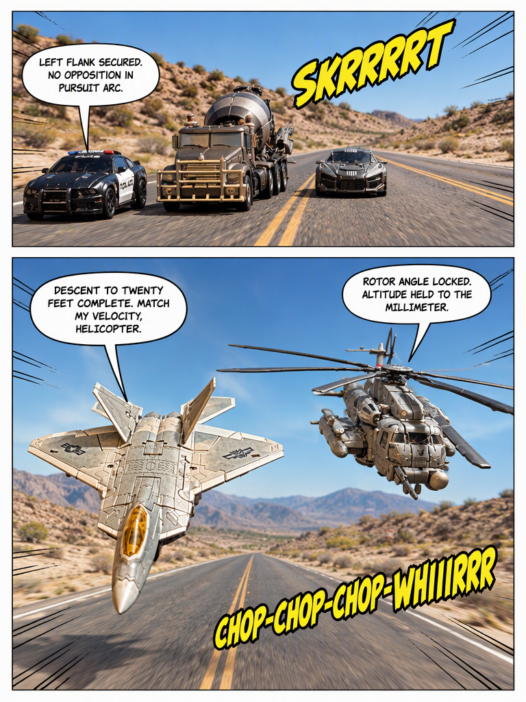Desert Convoy Advance (page 2 of 8)