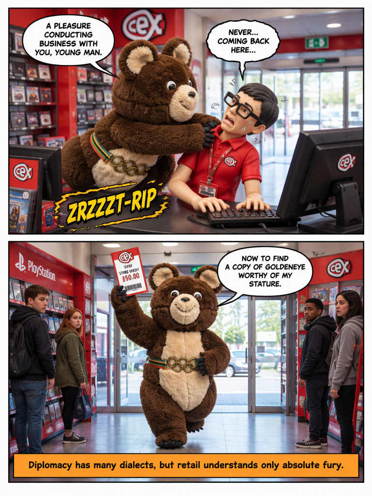 Misha at CeX: Uncensored Trade-In (page 4 of 4)