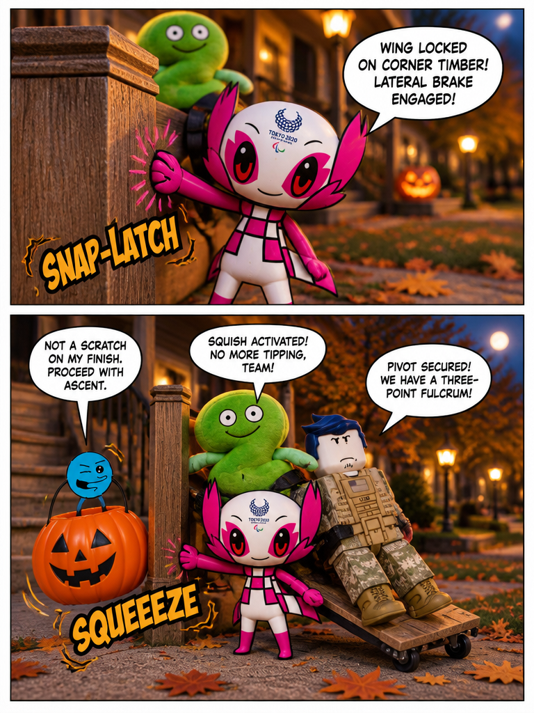 Porch Assault on Stairway One (page 2 of 4)