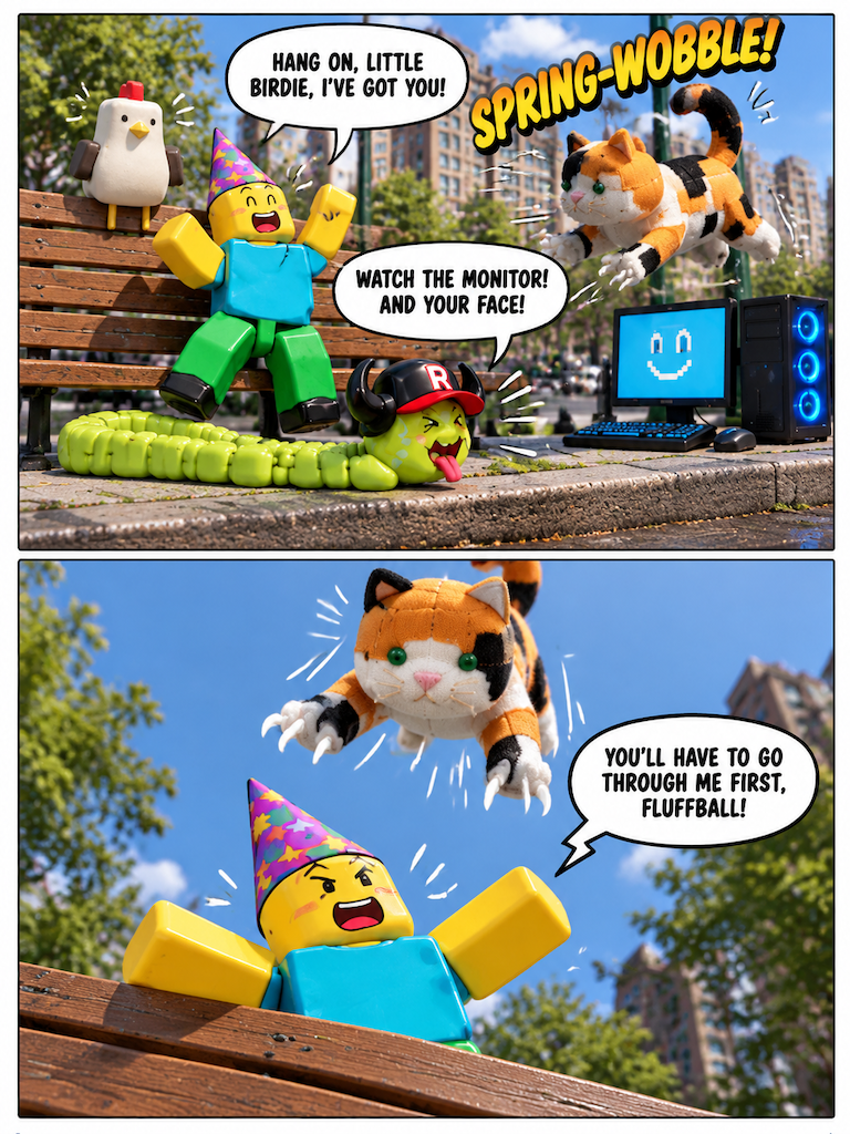 The Cat and the Hen (page 2 of 4)