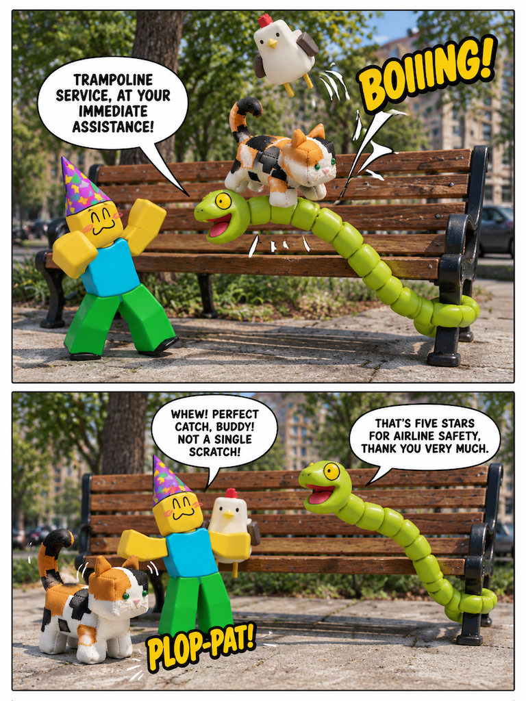 The Cat and the Hen (page 3 of 4)