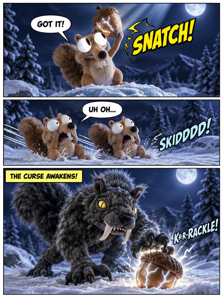 3 Little Scrats"2: A Nut Final Werewolf (page 2 of 4)
