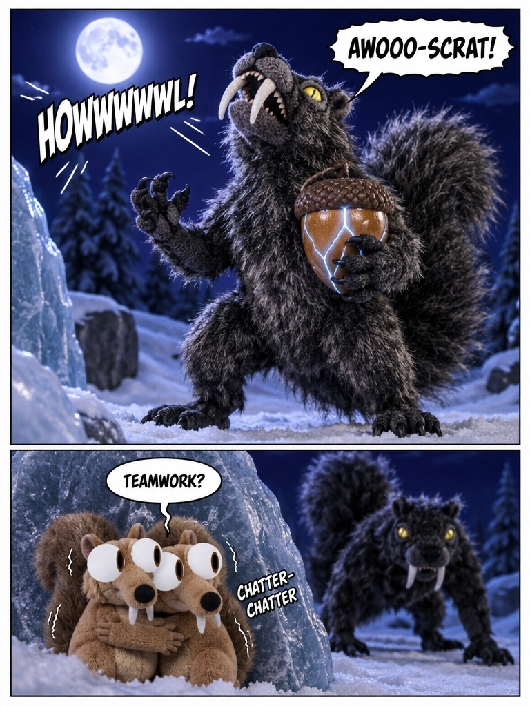 3 Little Scrats"2: A Nut Final Werewolf (page 3 of 4)