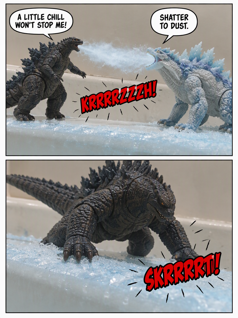 Glacial Clash on the Porcelain Rim (page 2 of 4)