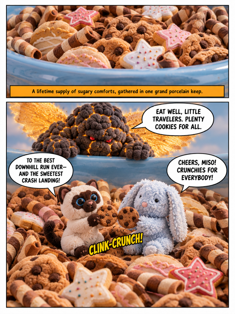 The Cookie Jar Plunge (THE END! sadly) (page 4 of 4)